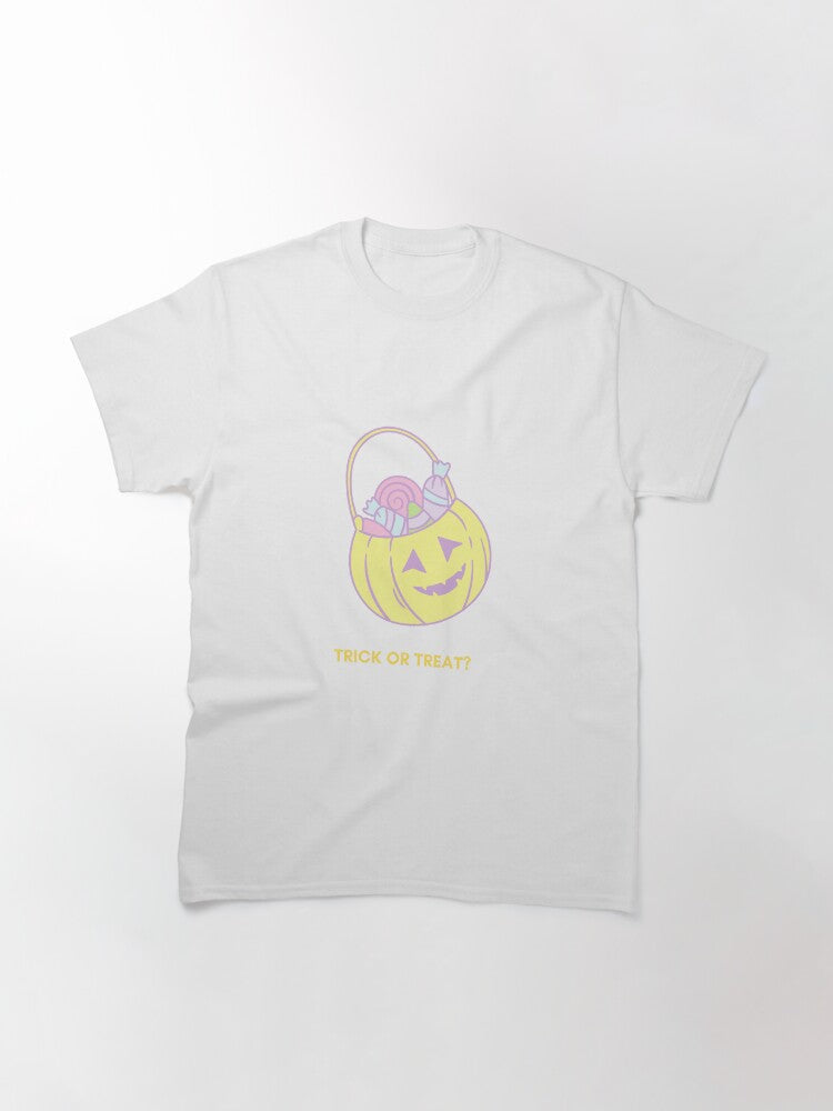 Trick Or Treat Halloween Gift Pumpkin Classic T Shirt Premium Print