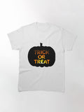 Trick Or Treat Halloween Classic T Shirt Minimal Style 9