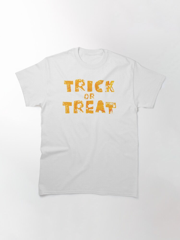 Trick Or Treat Halloween Classic T Shirt Everyday Wear 5