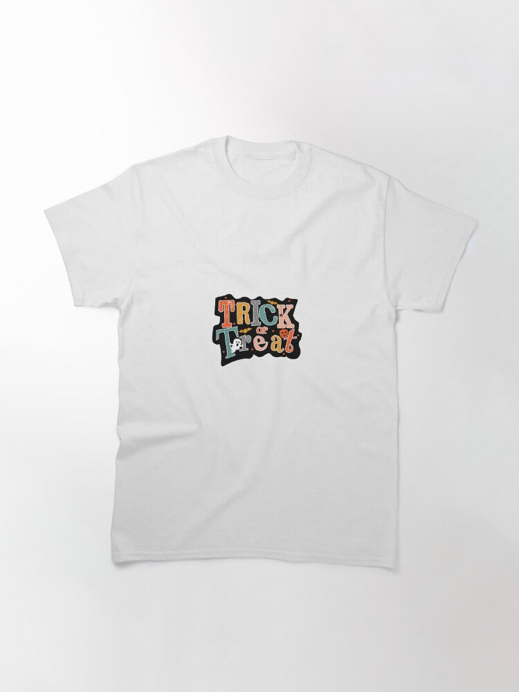 Trick Or Treat Classic T Shirt Everyday Wear 6