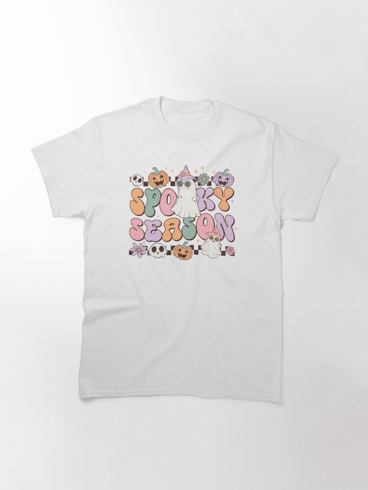 Spooky Season Hippie Halloween Classic T Shirt