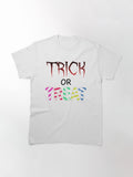 Trick Or Treat Classic T Shirt Everyday Wear 37
