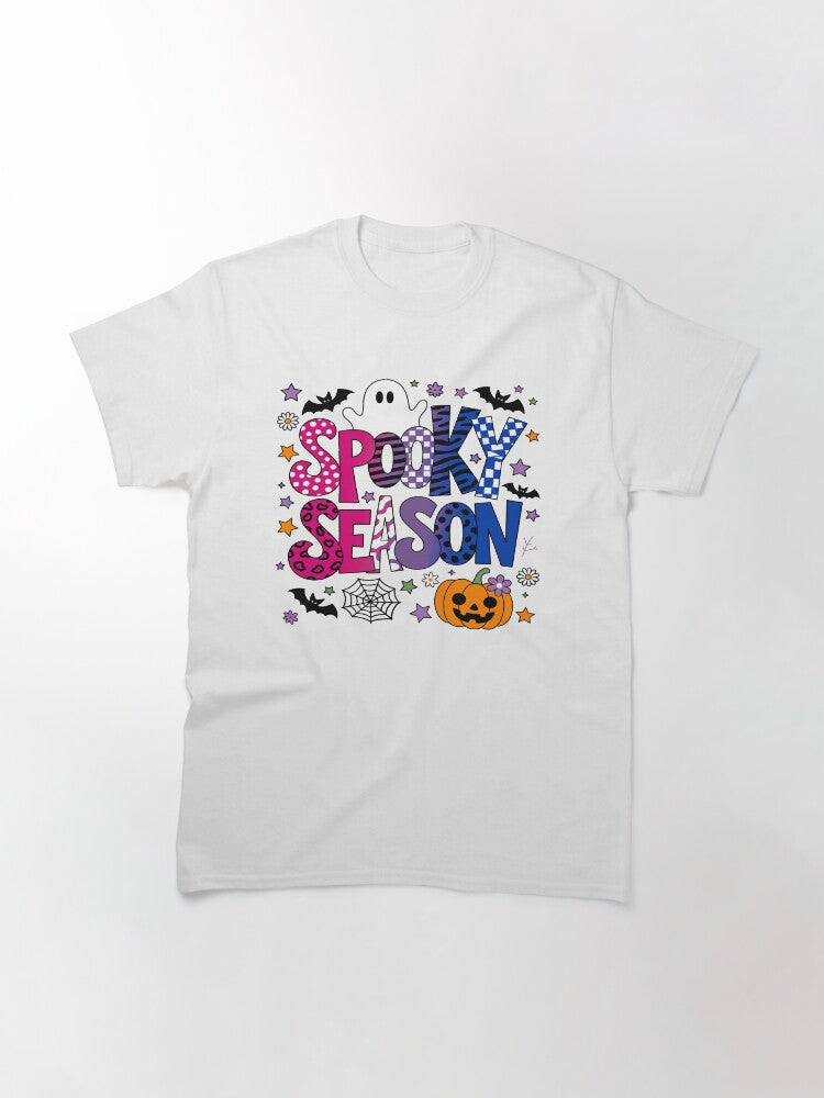 Bisexual Spooky Season Halloween Classic T Shirt