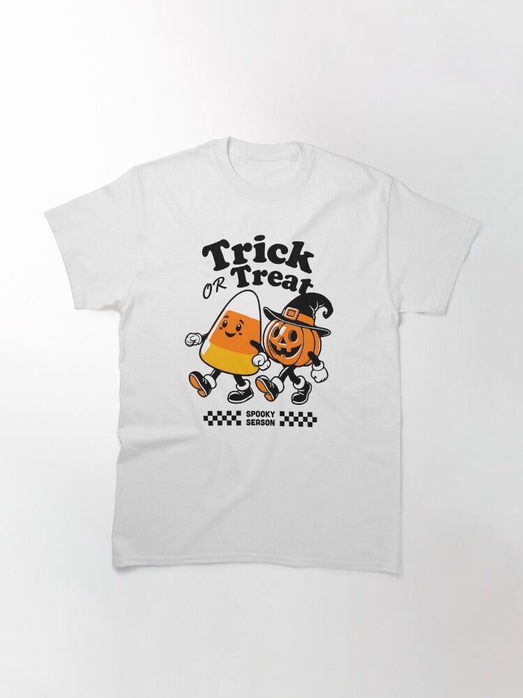 Trick Or Treat Classic T Shirt US Trend 32