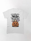 Trick Or Treat Halloween Pumpkin Classic T Shirt US Trend