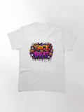 Trick Or Treat Classic T Shirt Minimal Style 30