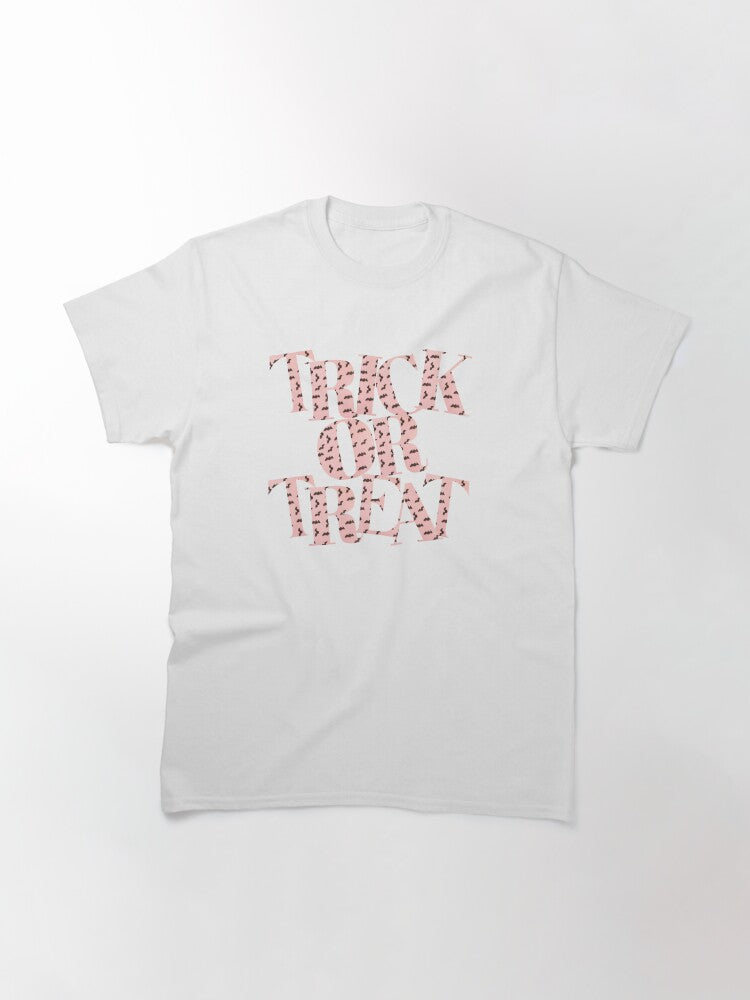Halloween Trick Or Treat Classic T Shirt Premium Print 5