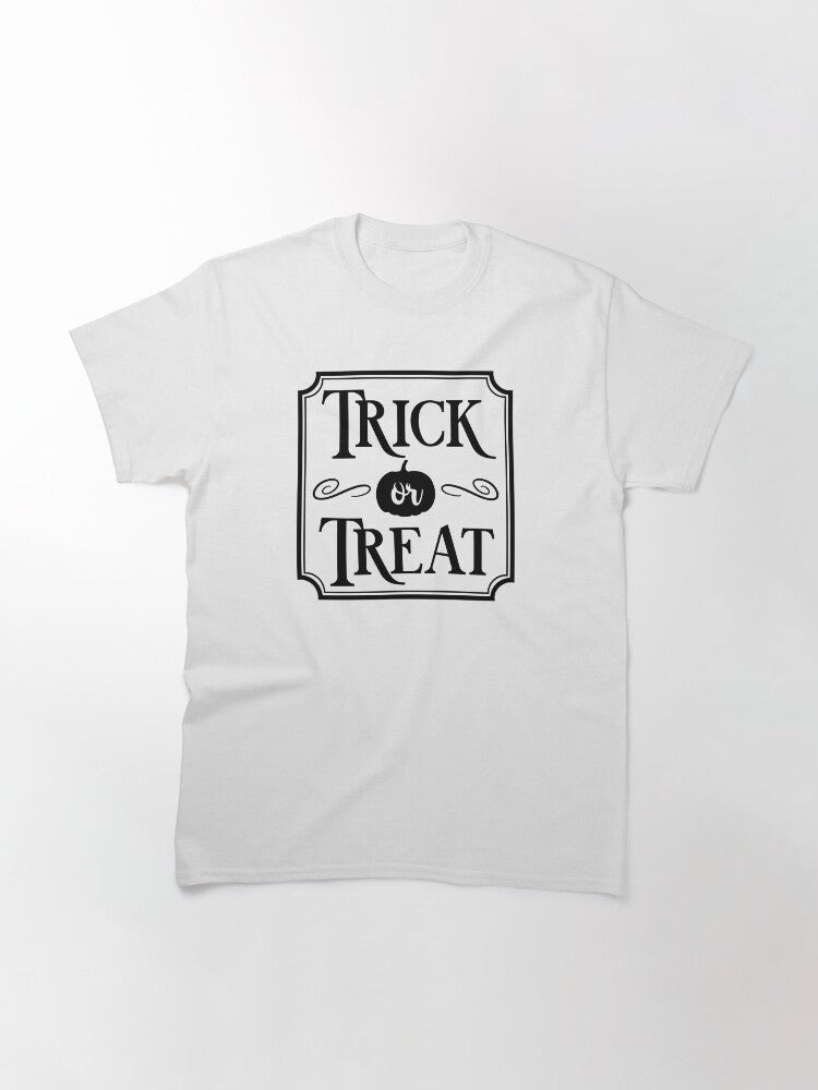 Trick Or Treat Classic T Shirt US Trend 11