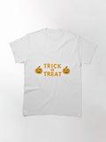 Trick Or Treat Classic T Shirt Minimal Style 5