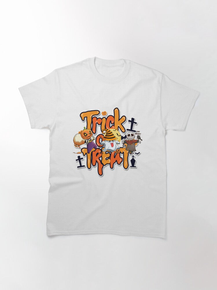 Trick Or Treat Classic T Shirt Premium Print 20