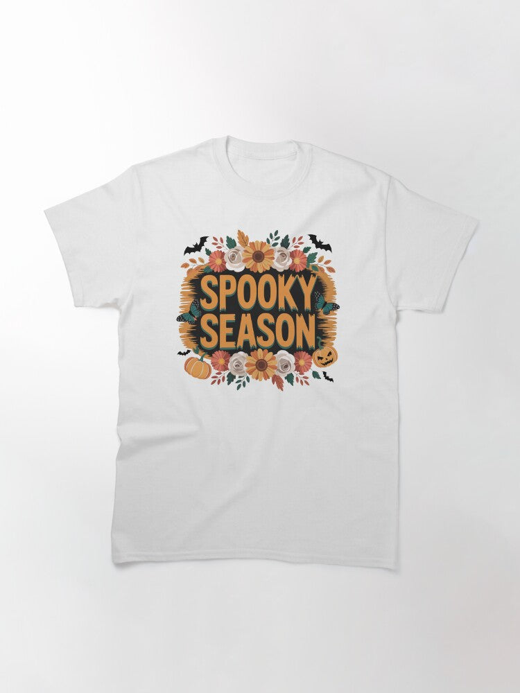 Spooky Season Retro Fall Halloween Vibes Classic T Shirt