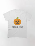 Trick Or Treat Halloween Print Classic T Shirt Everyday Wear
