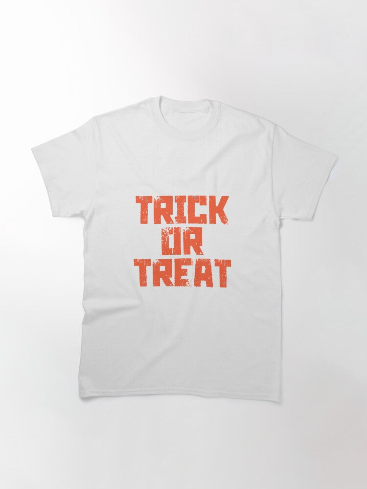 Halloween Trick Or Treat Classic T Shirt Everyday Wear 5