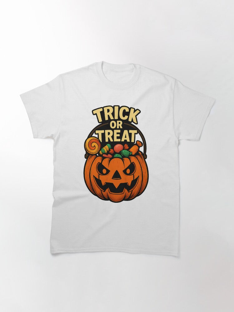 Trick Or Treat Classic T Shirt US Trend 18