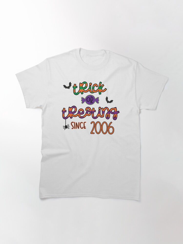Trick Or Treat Happy Halloween Classic T Shirt US Trend 2