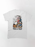 Duck Trick Or Treat Pumpkin Halloween Funny Men Wonman Classic T Shirt Gift Ready