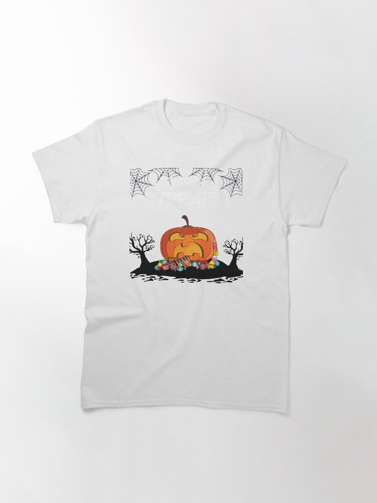 Halloween Trick Or Treat Classic T Shirt Gift Ready 5