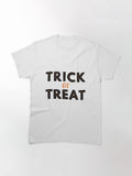 Trick Or Treat Black Classic T Shirt Minimal Style