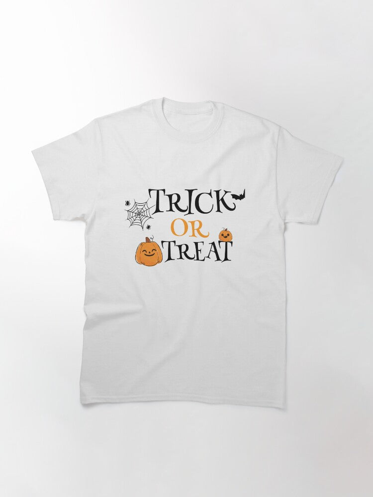 Trick Or Treat Classic T Shirt Everyday Wear 10