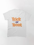 Trick Or Treat Halloween Classic T Shirt Clean Design 5