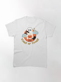Holloween Trick Or Treat Classic T Shirt Minimal Style