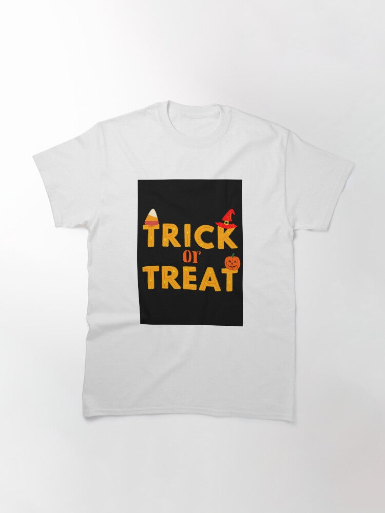 Trick Or Treat Halloween Classic T Shirt Gift Ready 5