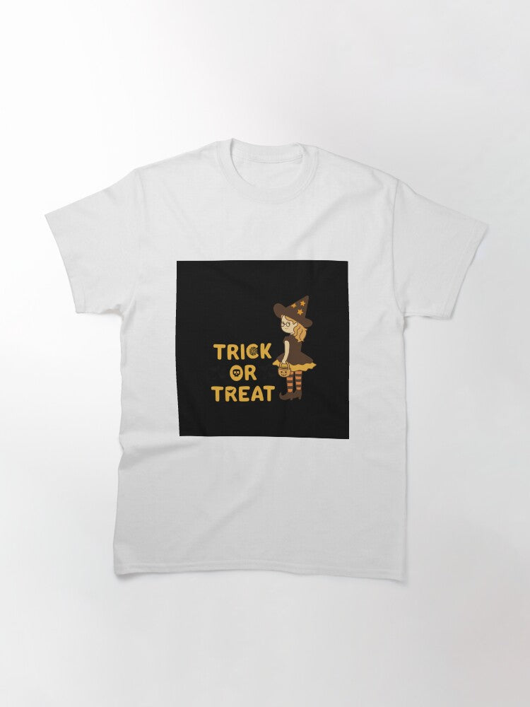 Trick Or Treat Classic T Shirt Gift Ready 34