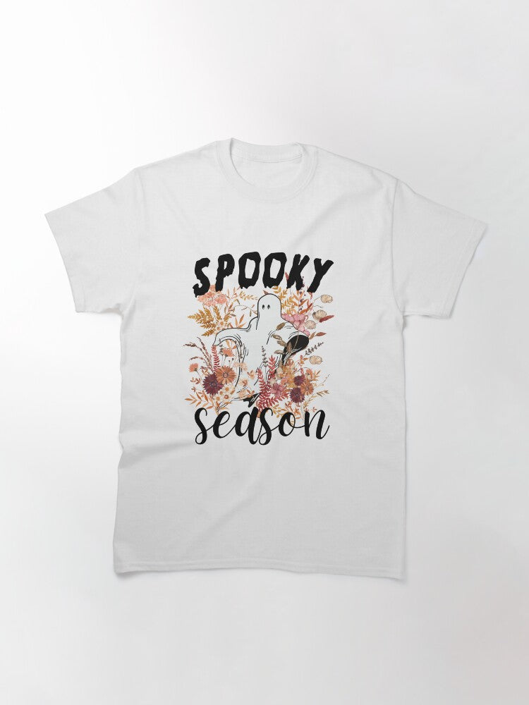 Spooky Season Ghost Classic T Shirt