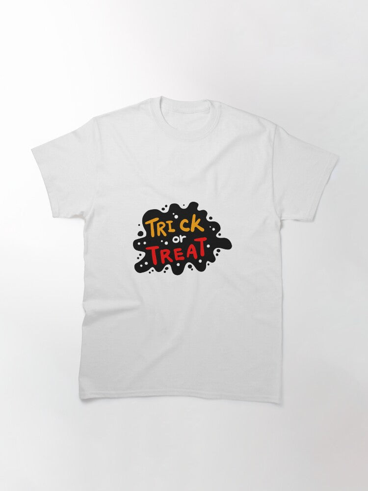 Trick Or Treat Classic T Shirt Premium Print 22