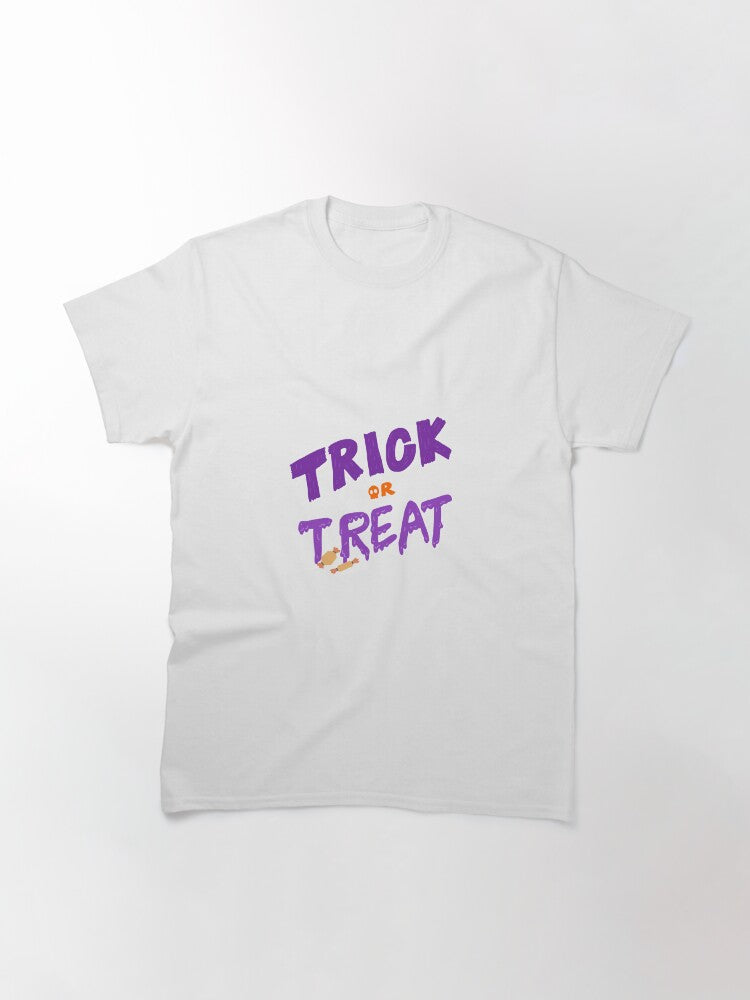 Trick Or Treat Classic T Shirt Premium Print 39
