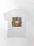 Trick Or Treat Gifts And Apparel Halloween Cute For Teens Classic T Shirt Clean Design