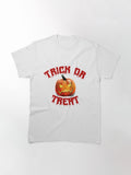 Trick Or Treat Classic T Shirt Minimal Style 15