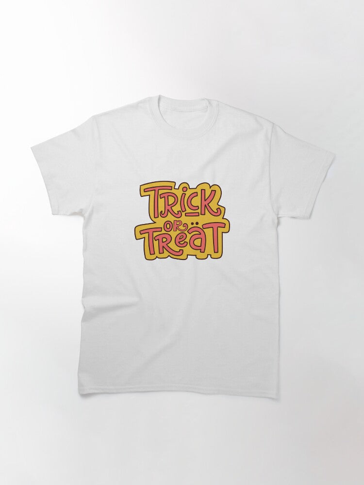 Trick Or Treat Classic T Shirt US Trend 9