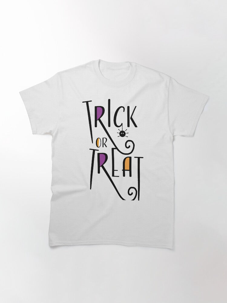 Trick Or Treat Classic T Shirt Everyday Wear 14