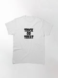 Trick Or Treat Classic T Shirt Minimal Style 11