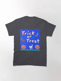 Trick Or Treat Classic T Shirt Clean Design 21