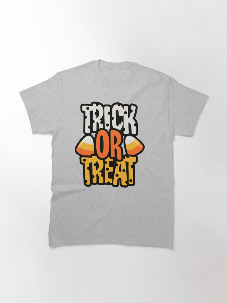 Trick Or Treat Halloween Design Classic T Shirt Gift Ready 2