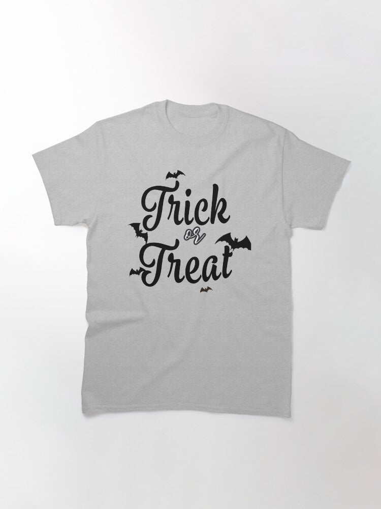 Trick Or Treat Classic T Shirt Minimal Style 20