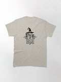 Trick Or Treat 2 Classic T Shirt Minimal Style