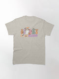 Spooky Season Halloween Retro Groovy Funny Ghost Classic T Shirt