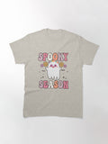 Groovy Ghost Spooky Season Classic T Shirt 6