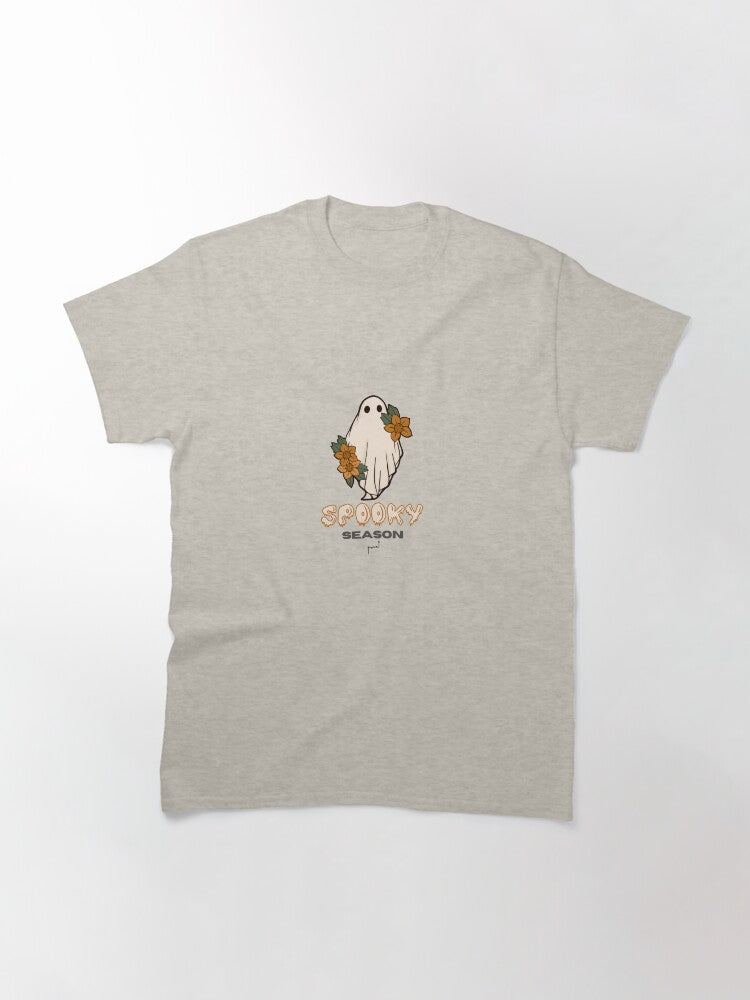 Halloween Spooky Ghost T Shirt Design Classic