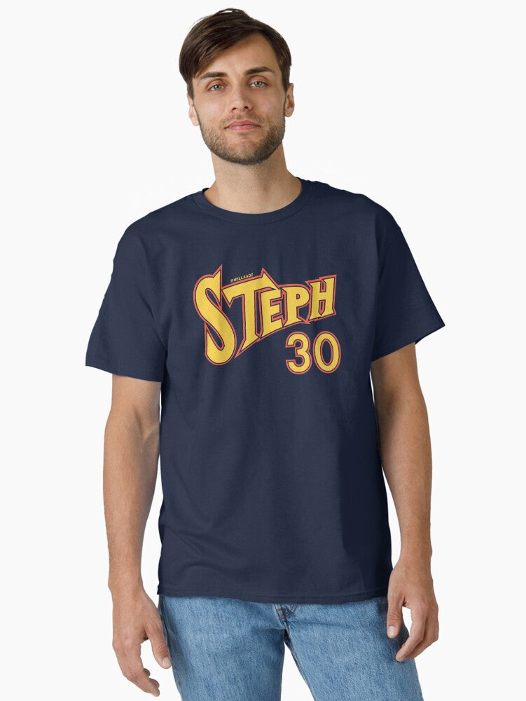 Steph Classic T-shirt | Trendy Graphic Tee | Casual Unisex T-shirt