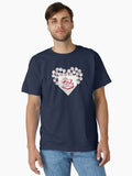 Baseball Heart and Play Ball Red Classic T Shirt T Shirt Comfort Fit Fan Favorite