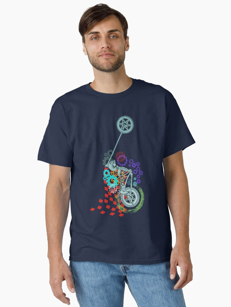 engineer gearhead with random Classic T Shirt T Shirt Trending US Best Seller Look