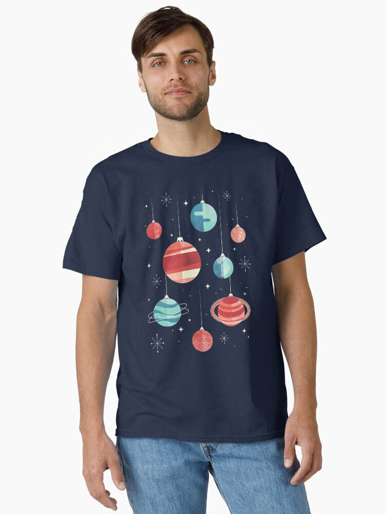 Joy to the Universe Teal Version Classic TShirt T-Shirt | Premium Graphic | Top Pick For Gifting