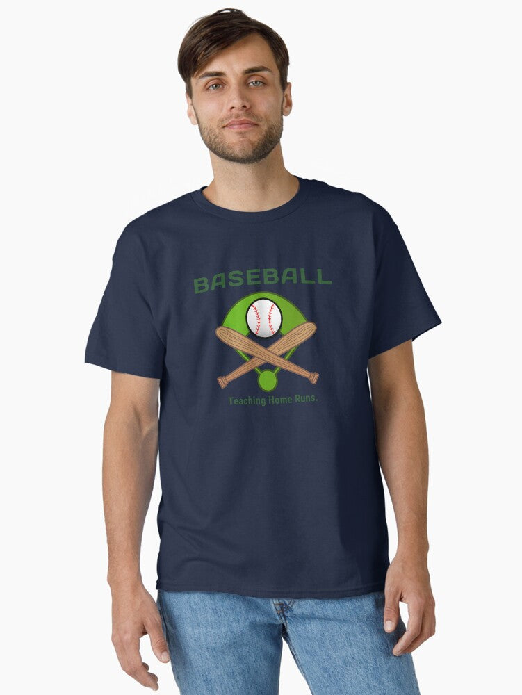 Baseball Teaching Home Runs Classic T Shirt T Shirt Premium Print Hot Right Now