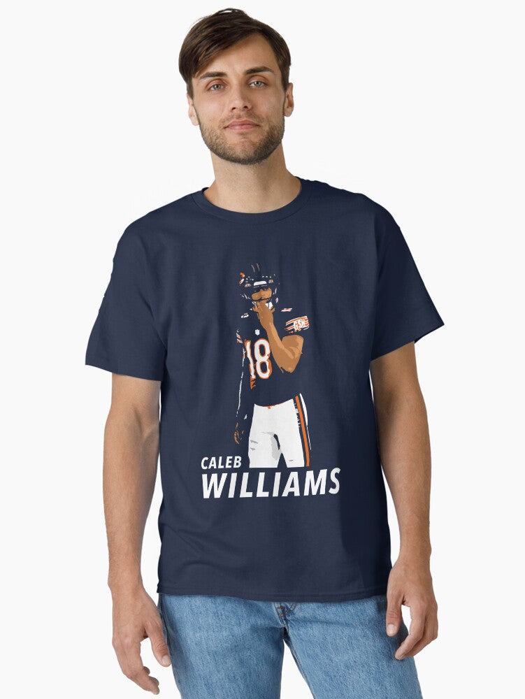 Caleb Williams Qb Bear Bold Font Art Classic T Shirt T Shirt Gift Ready