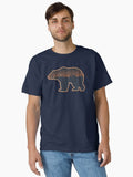 City Bear City Illinois Skyline Classic T Shirt T Shirt Premium Print