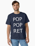 POP POP RET Classic T Shirt T Shirt High Search Demand Modern Aesthetic
